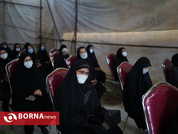 چهلمین روز خاکسپاری شهدای گمنام وزارت ورزش و جوانان