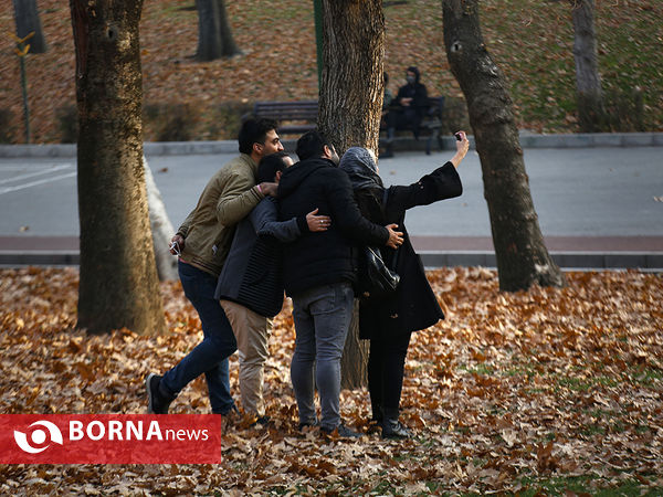 واپسین روزهای پاییزی تهران