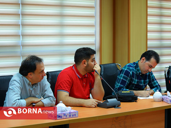نشست خبری مربیان تیم های پرسپولیس و نساجی
