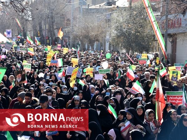 راهپیمایی یوم الله ۲۲ بهمن - گرگان
