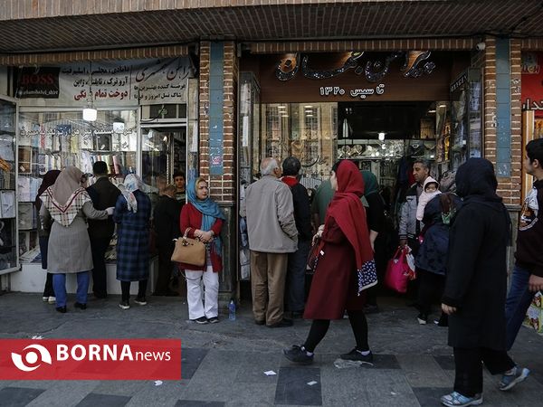 حال و هوای بازار تهران در آستانه نوروز