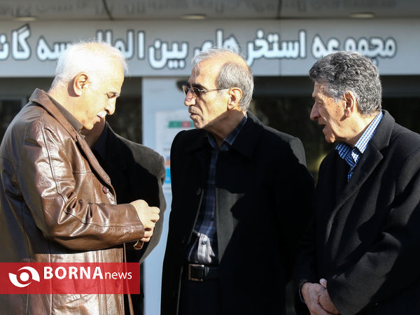 تشییع پیکر مرحوم همایون بهزادی