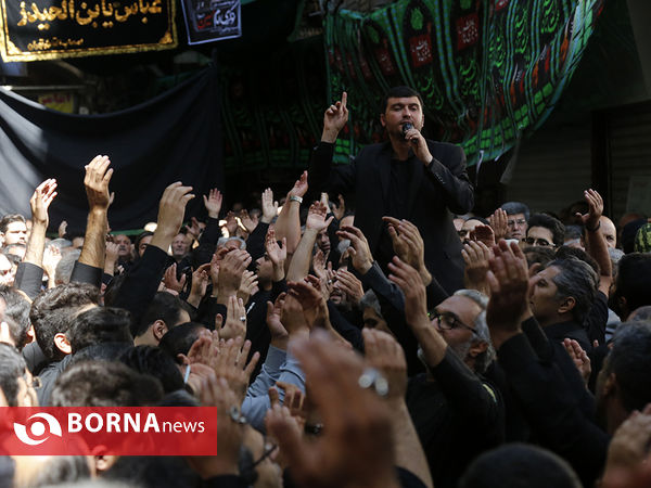 عزاداری تاسوعای حسینی در بازار تهران