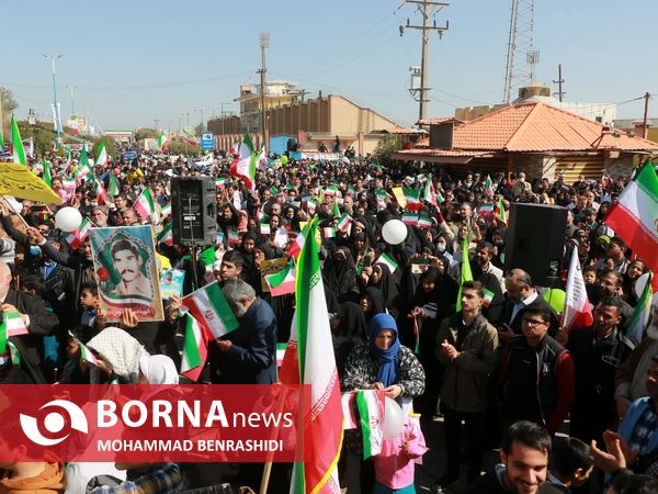 راهپیمایی 22 بهمن - آبادان