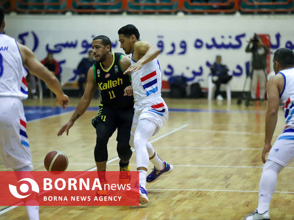 دیدار تیم های بسکتبال نبوغ - کاله