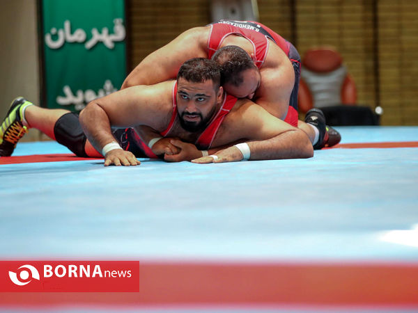 تمرین تیم ملی کشتی فرنگی