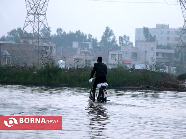 آبادان سه روز بعد از بارندگی