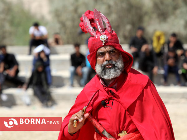 تعزیه روز عاشورا در روستای چاه شرف شهرستان مُهر استان فارس
