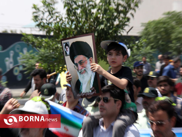 راهپیمایی روز قدس - سمنان