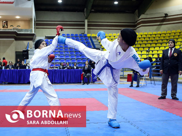 فینال مسابقات کاراته دختران - جام نوروز