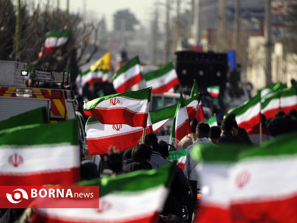 رژه نیروی های موتوری و خودرویی 22 بهمن- شهرستان قدس