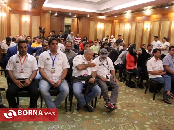 نشست خبری پنجمین مرحله رالی بین المللی خاورمیانه