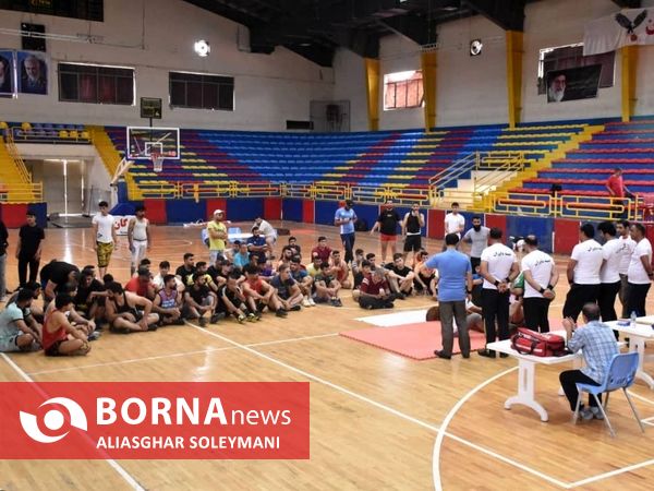 مسابقات چوب کشی در گرگان