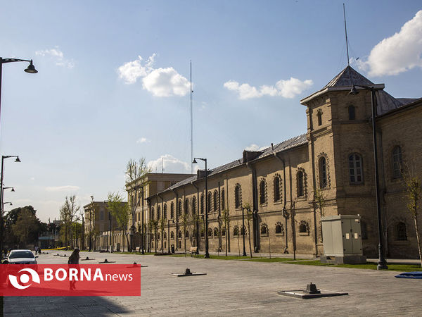 نوروز در تهران ((سردر باغ ملی))