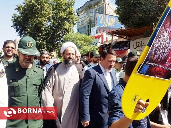 راهپیمایی ۱۵ خرداد مردم ورامین