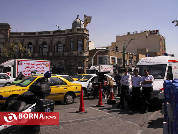ارسال اقلام اهدایی به مناطق سیل زده