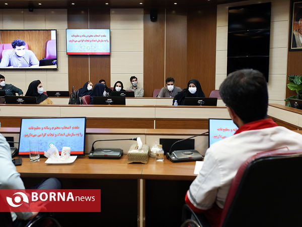 بازدید خبرنگاران از سازمان امداد و نجات جمعیت هلال احمر