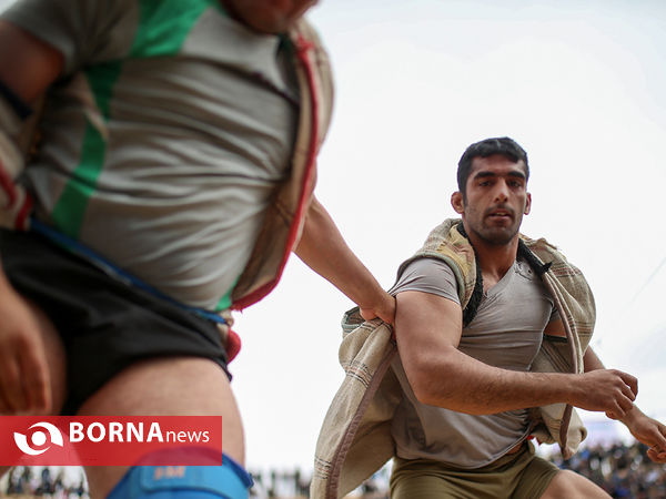 کشتی با چوخه در گود زینل خان - اسفراین
