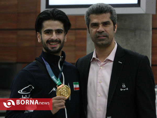 استقبال از تیم ملی تکواندو ایران ٬ قهرمان المپیک ناشنوایان برزیل