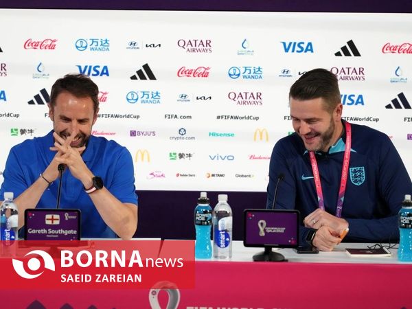 نشست خبری مربی انگلستان پیش از دیدار مقابل ایران