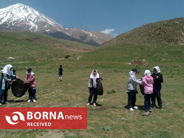اردوی تفریحی وعلمی دانش آموزان روستای رینه