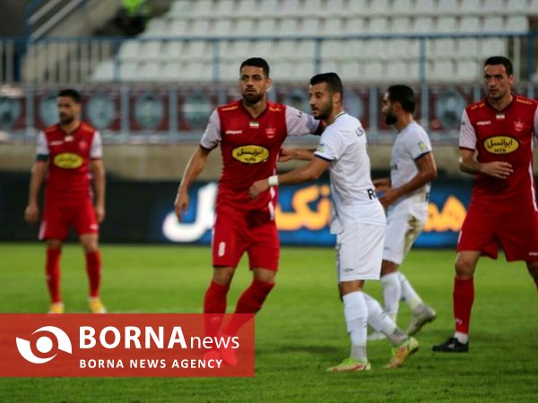دیدار تیم های فوتبال پرسپولیس _ ملوان