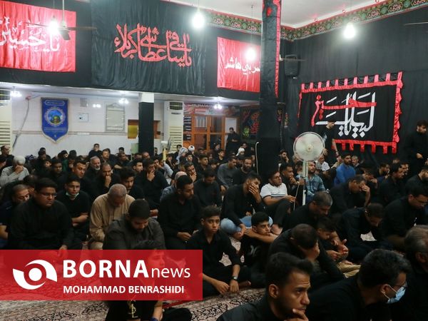 حال و هوای شب ششم محرم در خرمشهر