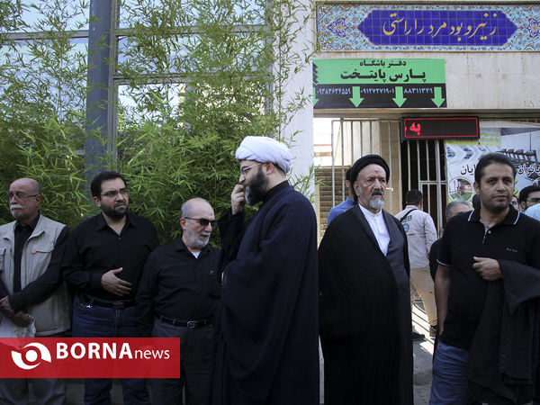 تشییع پیکر مهدی شادمانی