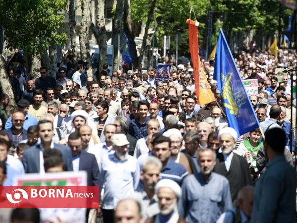 راهپیمایی روز قدس در رشت