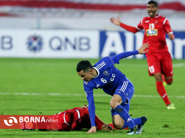 دیدار تیم های فوتبال  پرسپولیس- نسف قارشی ازبکستان
