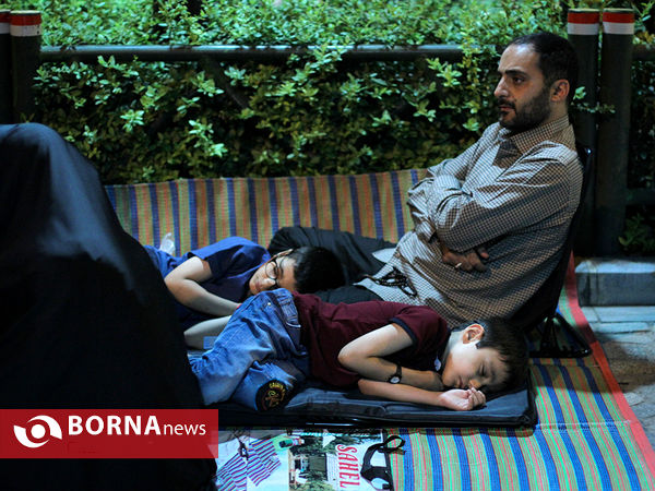 مراسم دعای کمیل در مسجد ارگ تهران