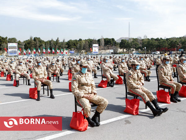 اختتامیه چهاردهمین دوره رزم مقدماتی نخبگان وظیفه کشوری