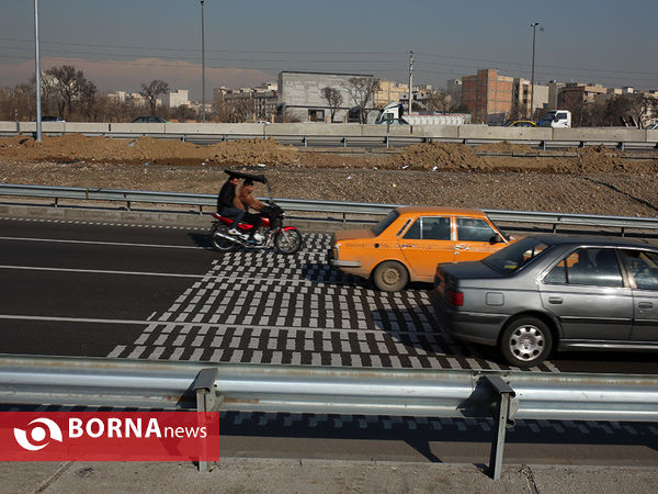 بازدید از اتوبان شهید نجفی رستگار