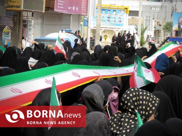 راهپیمایی ۱۳ آبان در زاهدان