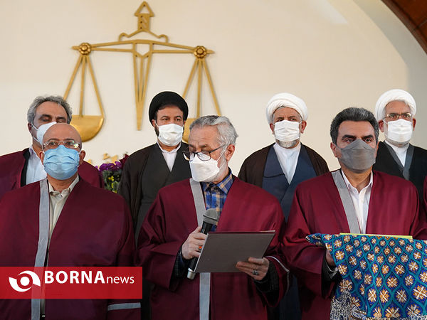 آئین تحلیف اولین دوره پذیرفته شدگان آزمون میانجی گری