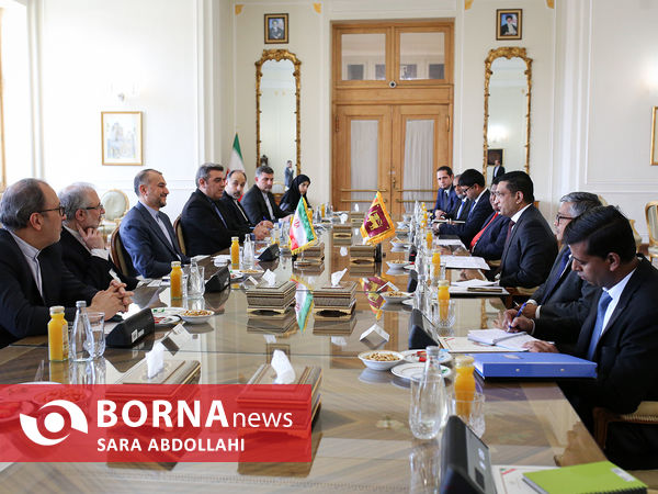 دیدار وزرای خارجه ایران و سریلانکا