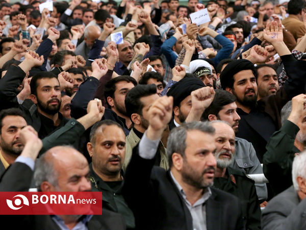 دیدار مردم نجف‌آباد با رهبر انقلاب