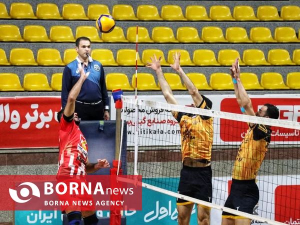 هفته هشتم لیگ برتر والیبال؛دیدار تیم‌های گیتی پسند و شهرداری گنبد