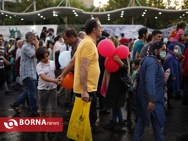 مهمانی ۱۰ کیلومتری به مناسبت عید غدیر