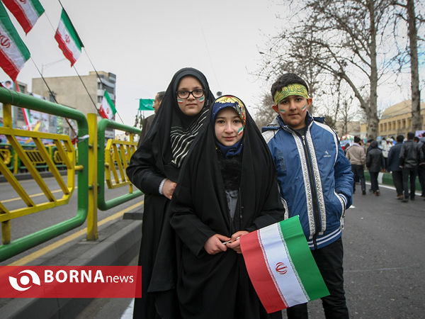 راهپیمایی روز 22 بهمن در تهران-1