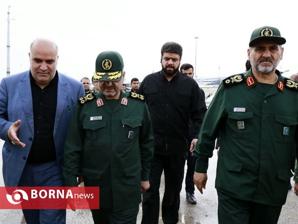 سفر سرلشکر جعفری به شلمچه