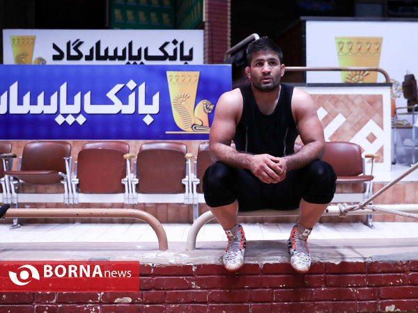 تمرین تیم ملی کشتی فرنگی