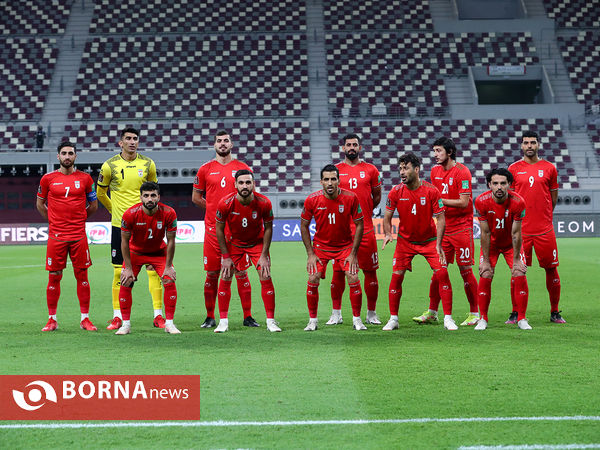 دیدار تیم های ملی فوتبال ایران و عراق