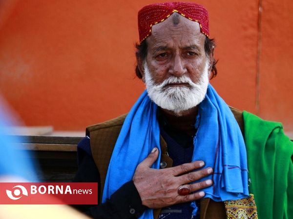 نمای نزدیک اربعینیون شلمچه
