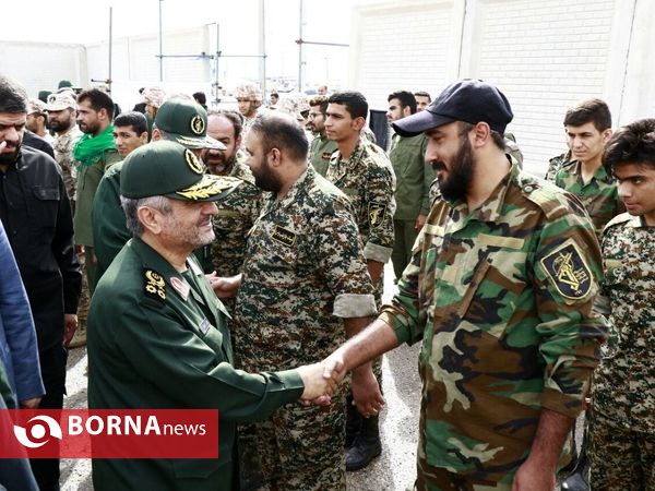 سفر سرلشکر جعفری به شلمچه