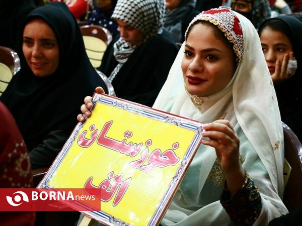 افتتاحیه مسابقات قهرمانی کشوری هفت سنگ بانوان در آبادان