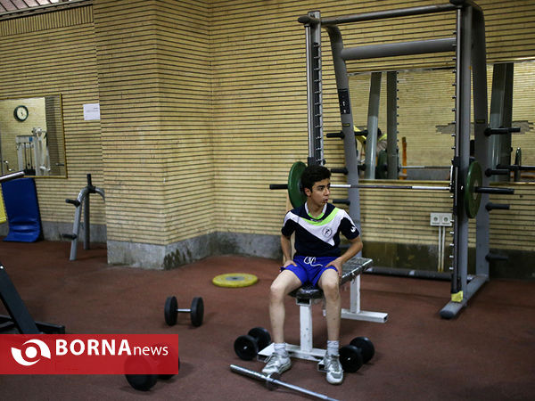 تمرین نوجوانان دو میدانی