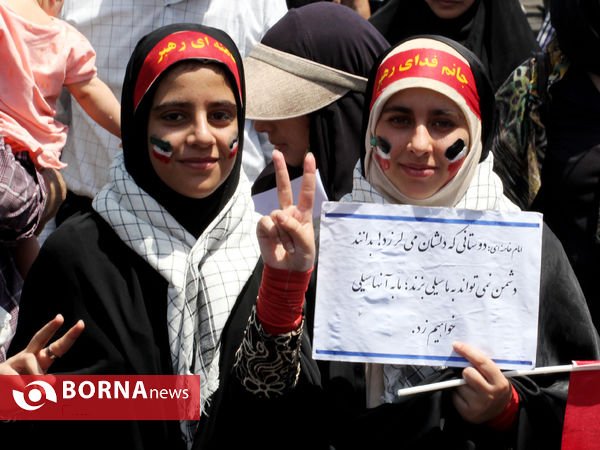راهپیمایی روز قدس در شیراز