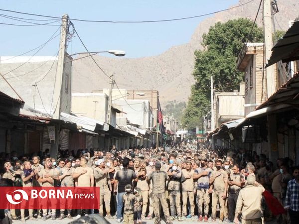 برگزاری مراسم روز عاشورا در خرم آباد