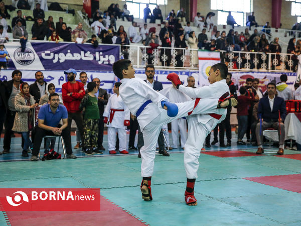 مسابقات کاراته قهرمانی استان فارس